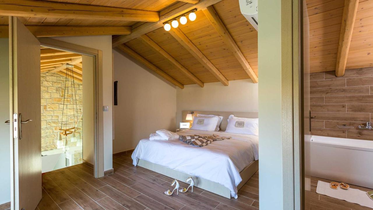 Villa Emilia I Luxury, Amazing Seaview, Next To The Town Kíssamos Eksteriør billede